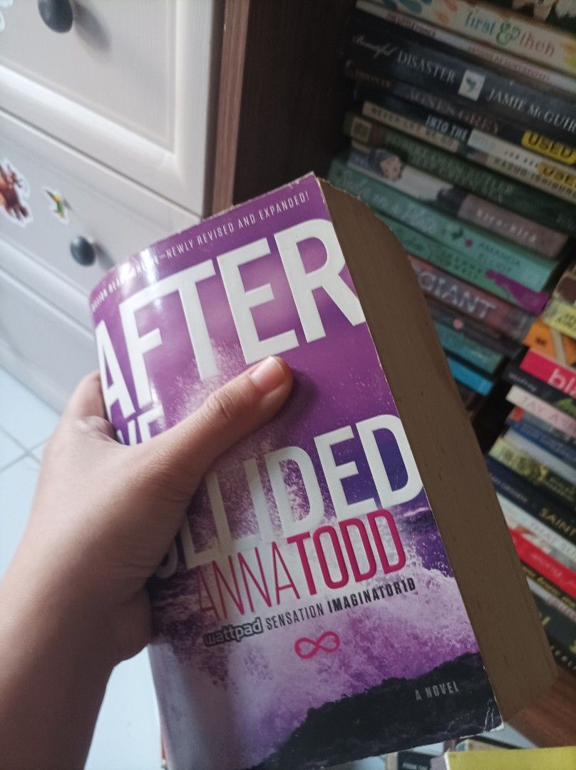 After We Collided by Anna Todd (Category: Storybooks) located in Manila. Submitted by lancastore (Listing ID 1464783734, Image 2). Description: READ FIRST!! MODE OF PAYMENT: BDO, GCash, MAYA, MetroBank, BPI, MariBank DELIVERY SCHEME: Lalamove/Grab, GGX DELIVERY SCHEDULE: Saturdays only Note: Inquiries will be attended to during Mondays to Thursdays 8PM onwards. Items are in AS IS condition. Please manage expectations. PRICES ARE FINAL! Haggling/l