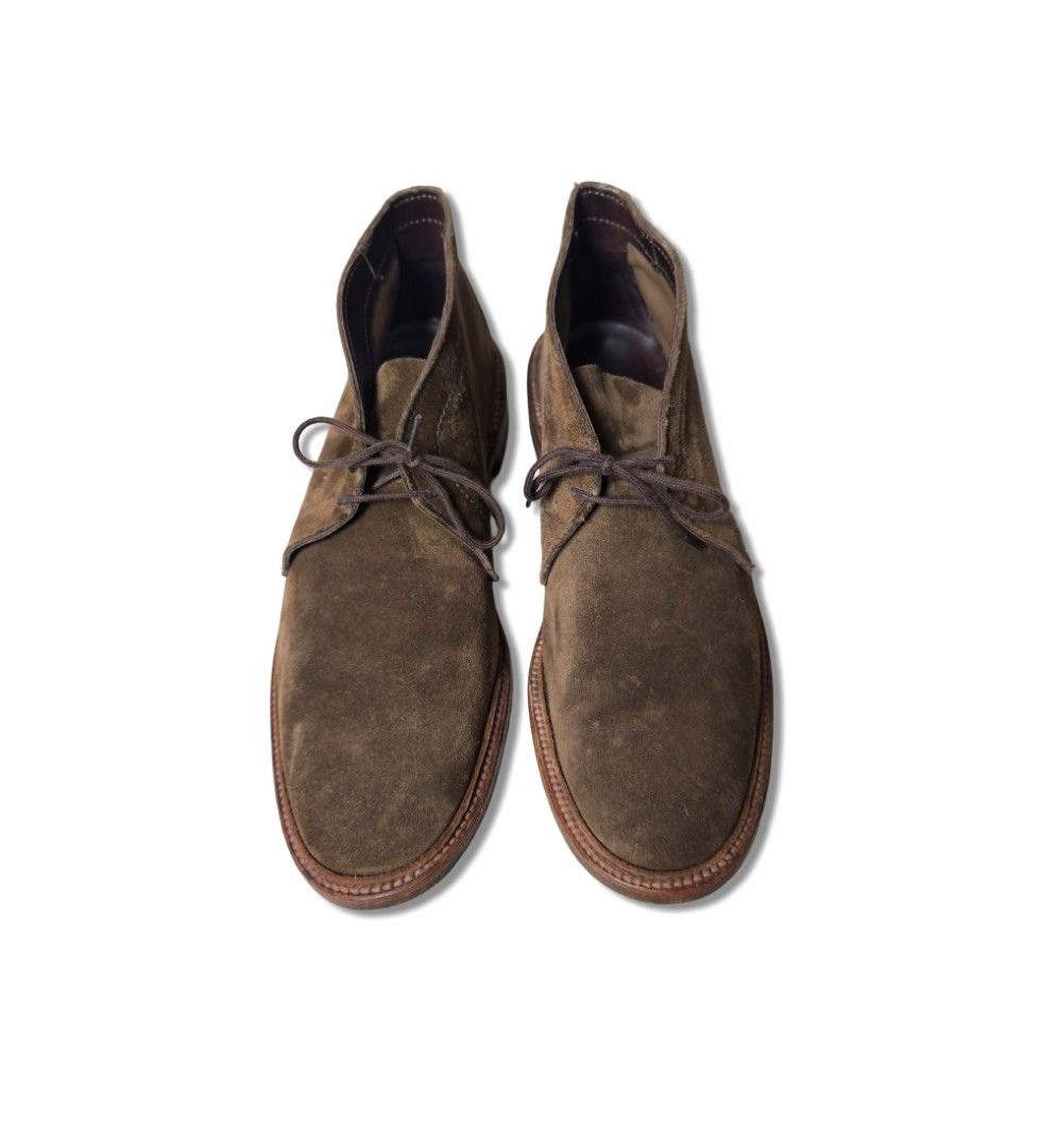 Alden 1492 Unlined Chukka Boots (Category: Boots) located in Mandaluyong City. Submitted by amekaji_store (Listing ID 1464875040, Image 1). Description: Alden 1492 Unlined Chukka Boots Tobacco Chamois Size: US 10E Very minimal signs of wear, heel drags. Excellent condition. With original box and dust bags. A pair of Alden 1492 Unlined Chukka Boots. Handcrafted by the Alden Shoe Company in New England, Massachusetts, this specific model is widely 