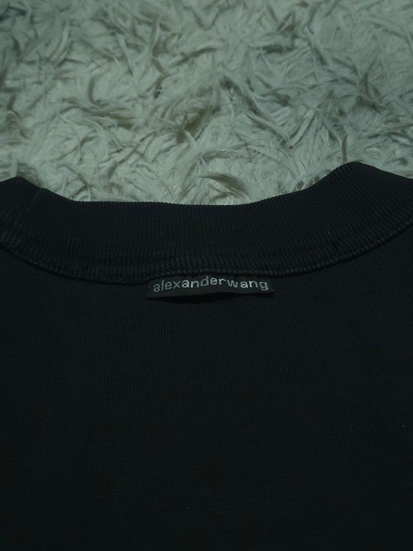Alexander Wang (Category: Tshirts & Polo Shirts ) located in Abulug. Submitted by humanwhosellthings (Listing ID 1464908924, Image 3). Description: A. WÀNG ✅️Size: Large ✅️Dimes: 21W x 27.5L ✅Condition: Excellent ✅Issue: minimal sa print ✅Color Rate: 9.5/10.