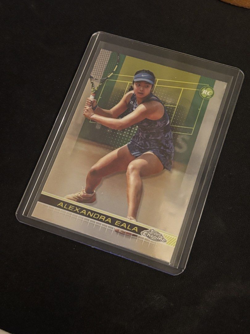 Alexandra Eala (Category: Raw Singles) located in Makati City. Submitted by jctaruc (Listing ID 1464896445, Image 1). Description: 2024 Topps Chrome Alexandra Eala Base .
