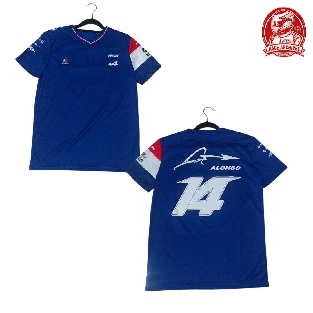 Alpine f1 alonso team shirt (Category: Tshirts & Polo Shirts ) located in Subic. Submitted by racearchives_jep (Listing ID 1464819322, Image 1). Description: 20x27.