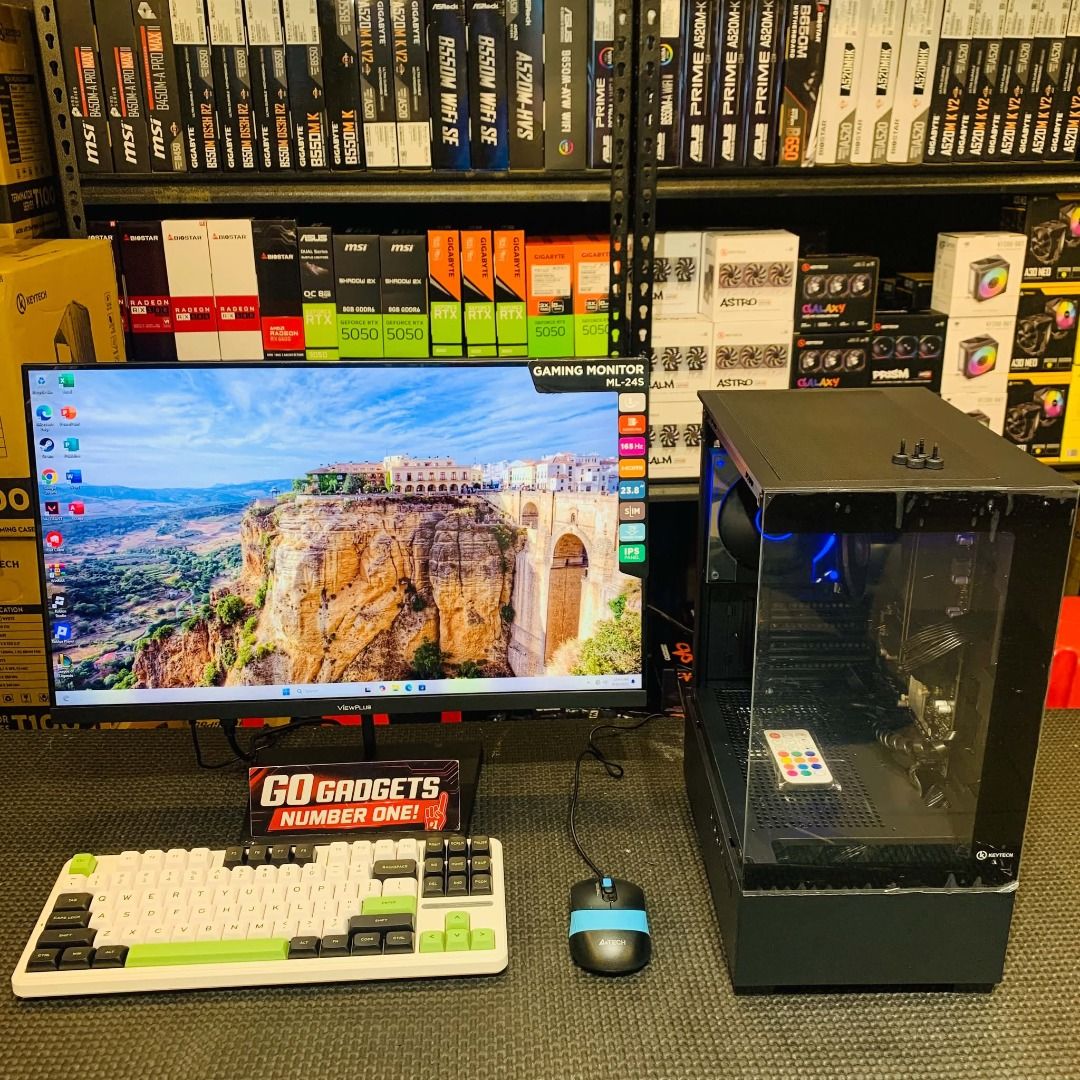 AMD RYZEN BUILD + AULA F87 KEYBOARD (Category: Desktops) located in Caloocan City. Submitted by brightfalcon.8419cc (Listing ID 1464863717, Image 1). Description: .
