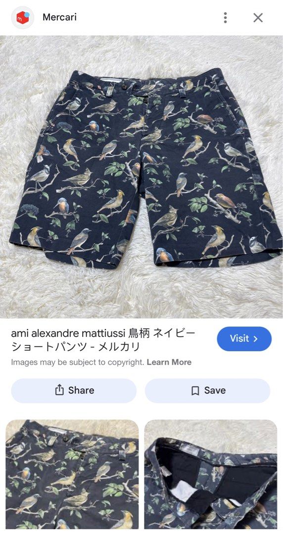 AMI ALEXANDRE MATTIUSSI CHINOS (Category: Shorts) located in Polomolok. Submitted by safethrift2.0 (Listing ID 1464826081, Image 2). Description: AMI ALEXANDRE MATTIUSSI CHINOS EXCELLENT NO ISSUES COMPLETE TAGS 9.5|10 COLOR RATE 32-34 WAIST 17.5 LENGTH 10 LEG OPENING MEDIUM - LARGE.