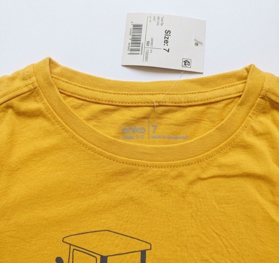 Anko Tshirt Kids Size 7 (Category: Babies & Kids Fashion) located in Binan City. Submitted by mayjhe (Listing ID 1464813519, Image 2). Description: 💛 For Sale 💛 🌸 Anko Tshirt 🍀 Tshirt Size 7 Kids 1-9 📍 Condition: Brandnew 💰 Price is ₱ 285.00 👉 Other details posted 🇵🇭 Location Biñan Laguna 🛵 Courier J& T and Lalamove 📋 Shipping by schedule 📍 NO COD & COP 📌 All items are carefully packed and labeled with Fragile stickers for breakable 
