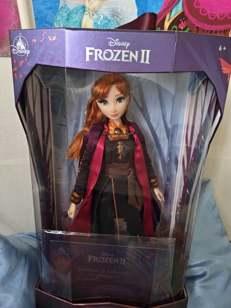Anna Doll Limited Edition (Category: Character Goods) located in Quezon City. Submitted by sunnyungcart (Listing ID 1464936018, Image 1). Description: Newly unbox - still in new condition - no issues / doll comes with stand and certificate of authenticity mop e wallet/bank transfer mod Lalamove within metro Manila.