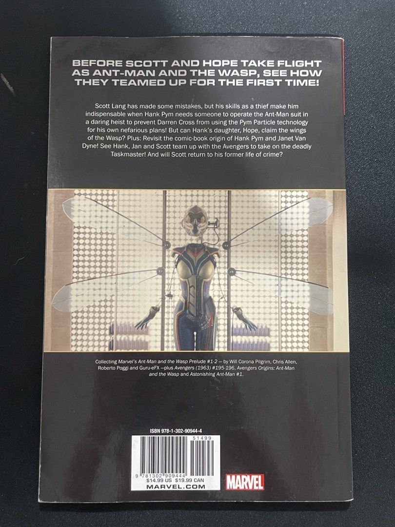 Ant Man and The Wasp Prelude Comic (Category: Comics & Manga) located in Paranaque City. Submitted by _bellethings (Listing ID 1464894478, Image 2). Description: In good condition MOP: GCash, Maribank MOD: Lalamove, J&T Parañaque .