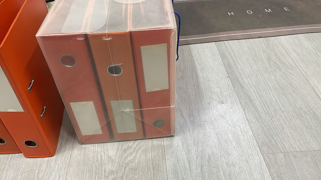 Arch File (Category: Stationery & School Supplies) located in Singapore. Submitted by jlinterior (Listing ID 1464811921, Image 3). Description: Condition still good Grey 2pcs Orange 13pcs.