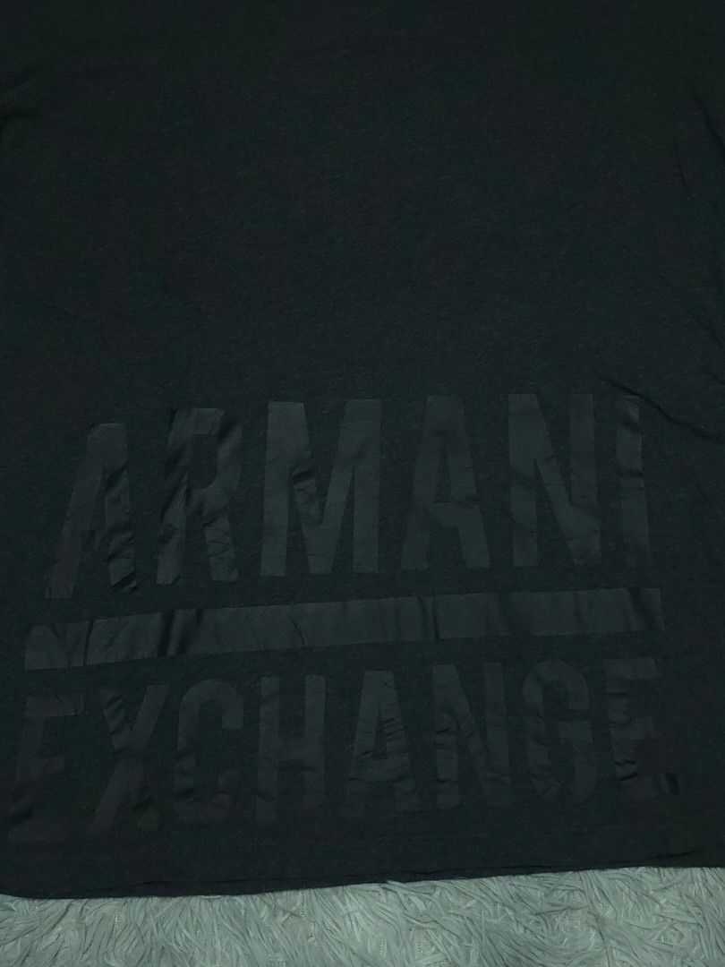 Armani Exchange (Category: Tshirts & Polo Shirts ) located in Abulug. Submitted by humanwhosellthings (Listing ID 1464900384, Image 2). Description: ARMANI EXCHANGÈ Dark Gray Tee ✅️Size: Small on tag fit to Large ✅️Dimes: 20W x 29.5L ✅Condition: Excellent- New ✅Issue: None ✅Color Rate: 9.8/10.