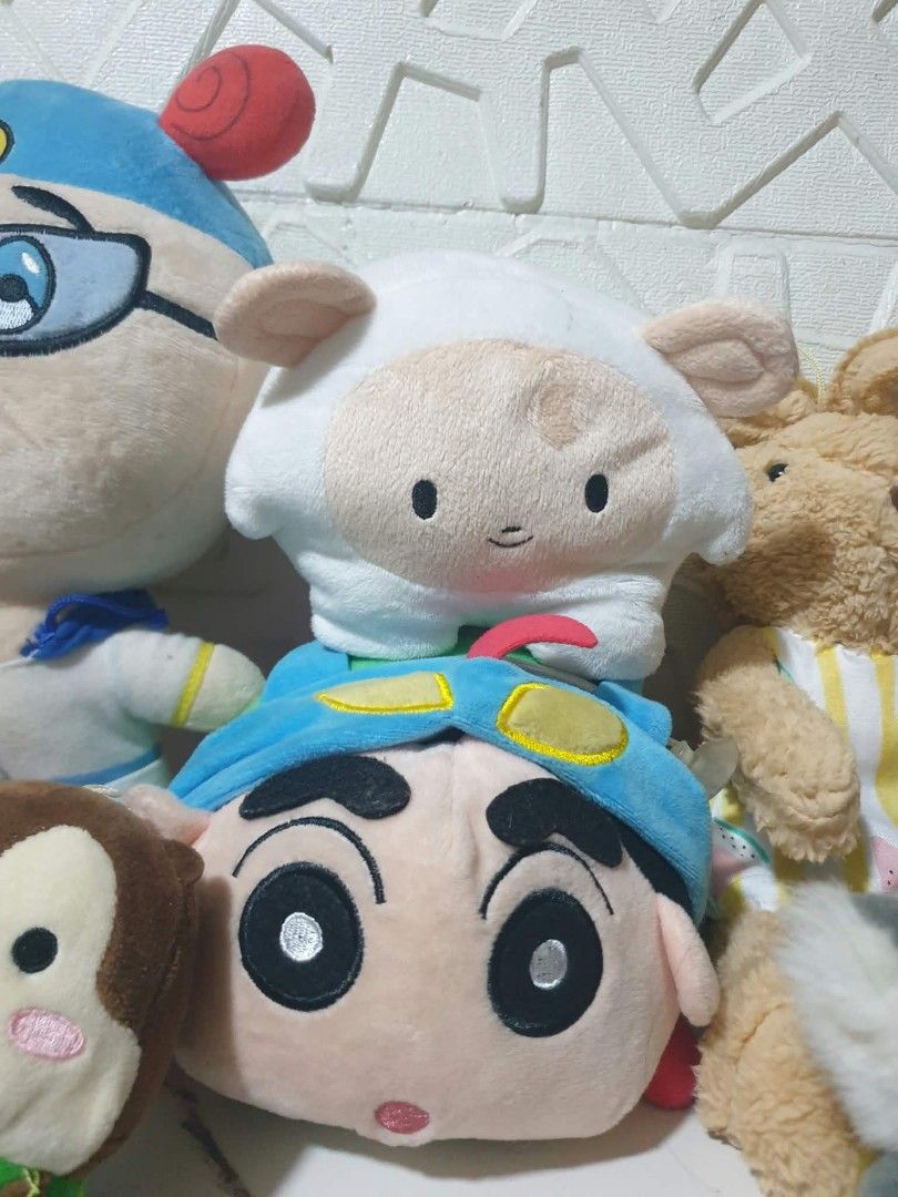 Assorted Cute Stuffed Toys Plushies Lot (Category: Plushies & Soft Toys) located in Manila. Submitted by miguellags_ (Listing ID 1464880031, Image 3). Description: Collection of various plush toys including a fluffy white sheep, teddy bears, a cartoon character with blue hair, a green Hulk figure, and multiple stuffed animals. Different sizes and styles mixed together. Clean fabrics, soft filling. Great bundle for kids or collectors wanting multi