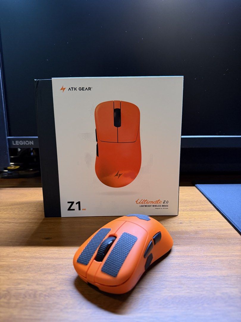 ATK Z1 Ultimate V2.0 (Category: Mouse & Mousepads) located in Quezon City. Submitted by jobaw (Listing ID 1464940396, Image 2). Description: Selling/Trading - PAW3950 Sensor - Ergo shape (Zowie EC2 clone) - with grip tape - X-raypad Obsidian Dot skates - complete box, receipts, etc. - Brand new condition (DOP: September 25, 2026) Willing to trade to ATK A9 Air or A9 Ultimate, or other PAW3950 mice reason for selling/trading: want to try a differe
