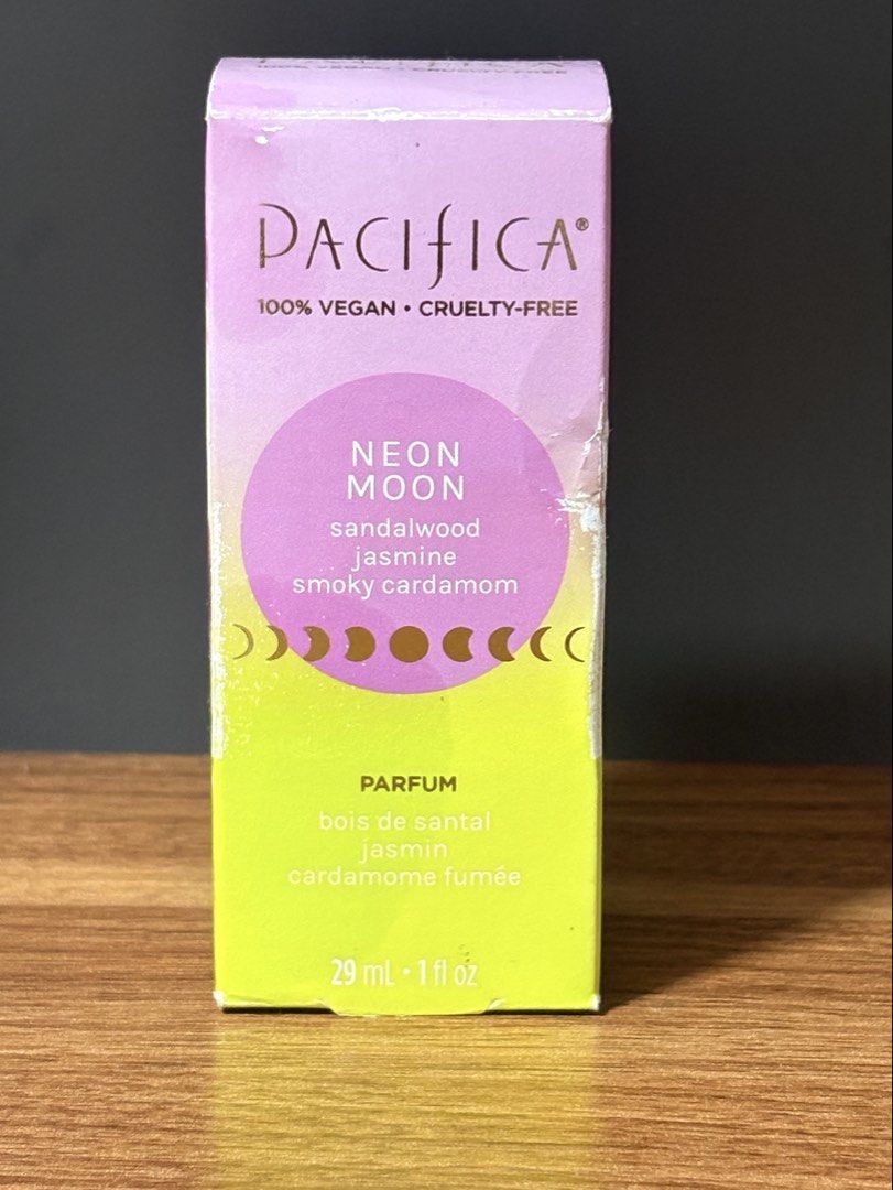 Auth Pacifica Neon Moon (Category: Fragrance & Deodorants) located in Marikina City. Submitted by thrifty_trinkets_by_anais (Listing ID 1464910824, Image 1). Description: 🌸 Selling own preloved/brand new items for less - EVERYTHING is negotiable as long as REASONABLE in price 🤗 🌙 Few sprays to check the smell, gifted from the US 🙏🏻 Please also check my account for more marked down items 🫶 📍Marikina near S&R/Uniqlo 💳 Maribank/Maya/Gcash 🏍