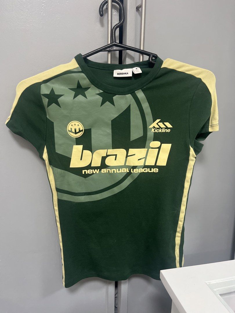 Authentic Bershka Brazil Top (Category: Shirts) located in Caloocan City. Submitted by stargy4l (Listing ID 1464315546, Image 3). Description: retails for 900 impulse purchase used 2x.
