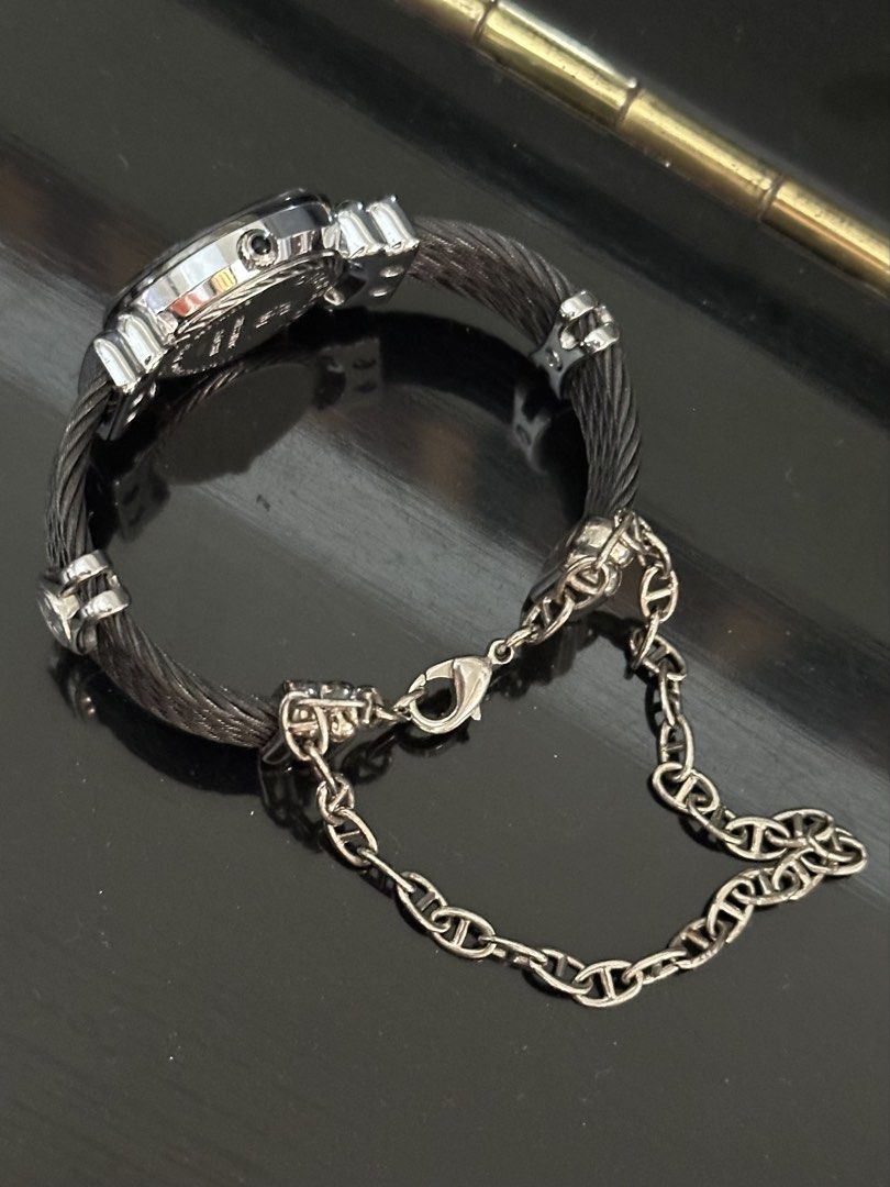 Authentic Charriol St Tropez Black Quartz (Category: Luxury Watches) located in Las Pinas. Submitted by marshmallowmax (Listing ID 1464869655, Image 2). Description: Guaranteed Authentic! Like new or looks new condition.. no flaws Best fit small size wrist With box, booklets and paperbag .