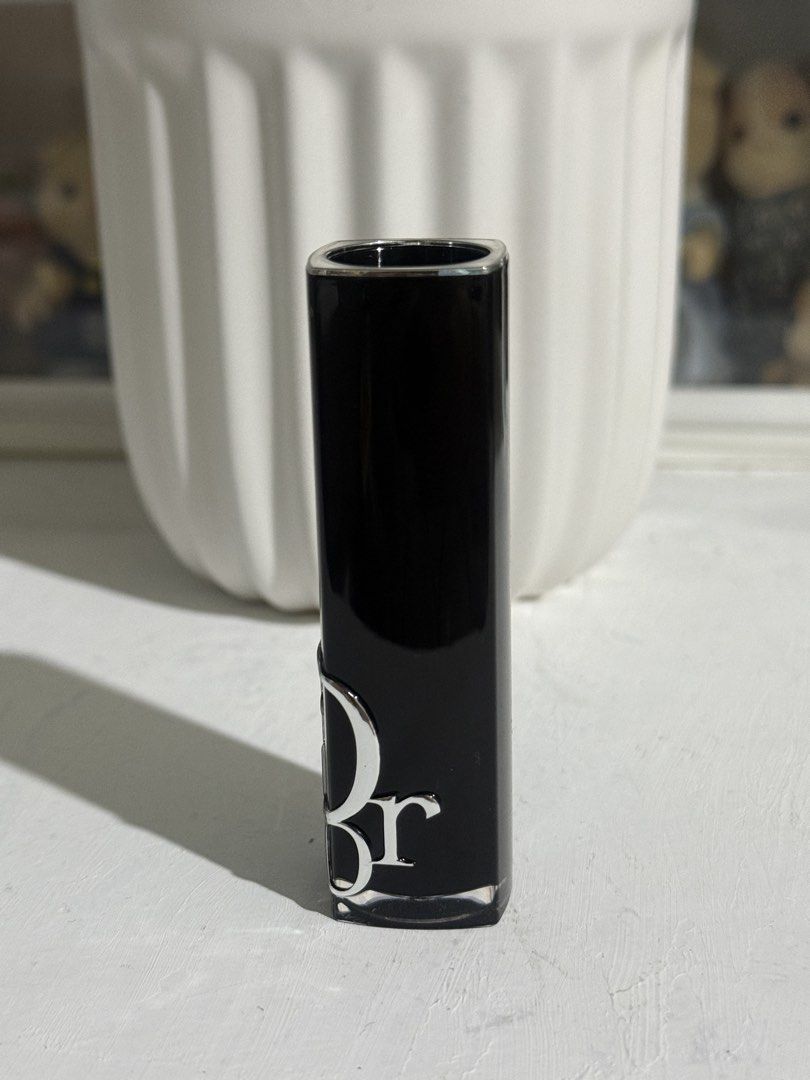 Authentic Christian Dior Addict Refillable Black Lipstick CASE (Category: Makeup) located in Antipolo. Submitted by kiksy.closet (Listing ID 1464818293, Image 2). Description: Authentic Christian Dior Addict Refillable Black Lipstick CASE - case only, no lipstick included - bought from Rustan's - what u see is what u get (check all posted pics to evaluate condition).
