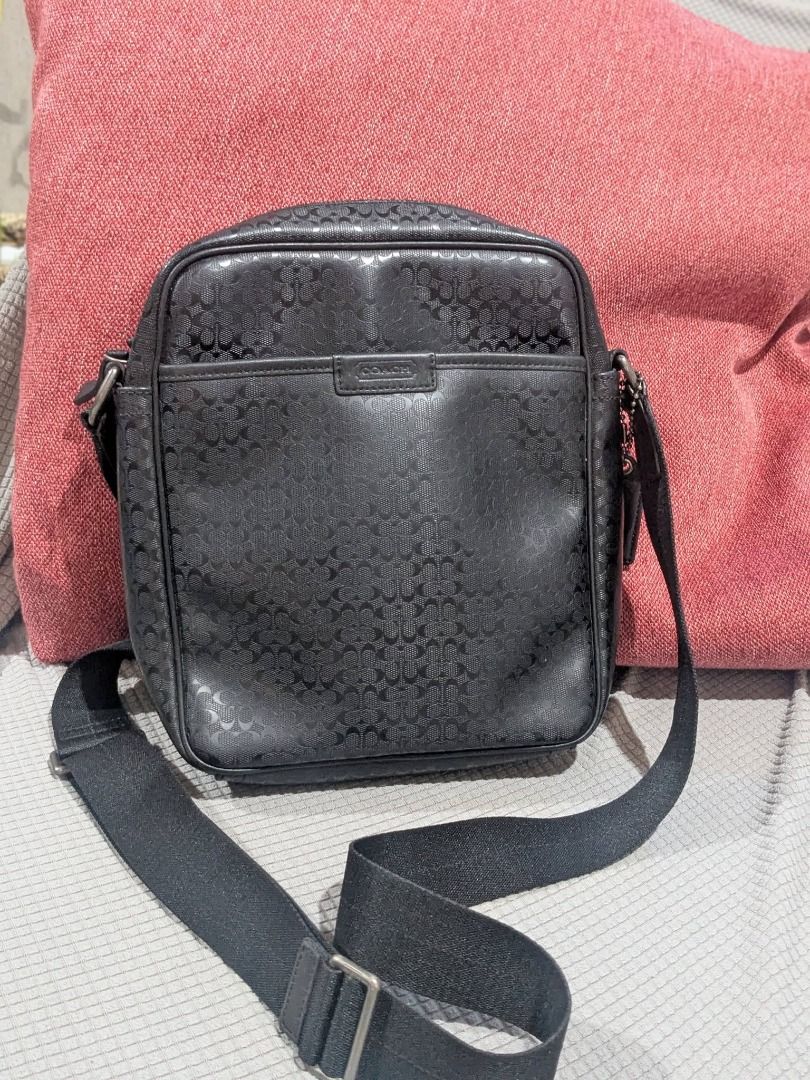 Authentic Coach sling for men (Category: Luxury Bags & Wallets) located in Tuguegarao City. Submitted by globeeneace (Listing ID 1464810309, Image 1). Description: Guaranteed Original Almost new condition Negotiable pa.