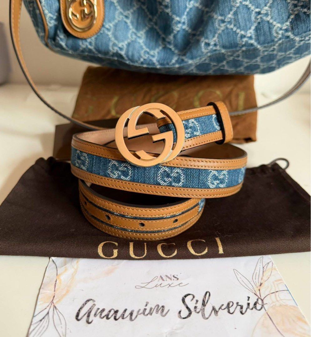 Authentic gucci belt (Category: Belts) located in Caloocan City. Submitted by alavishglam (Listing ID 1464781411, Image 1). Description: .
