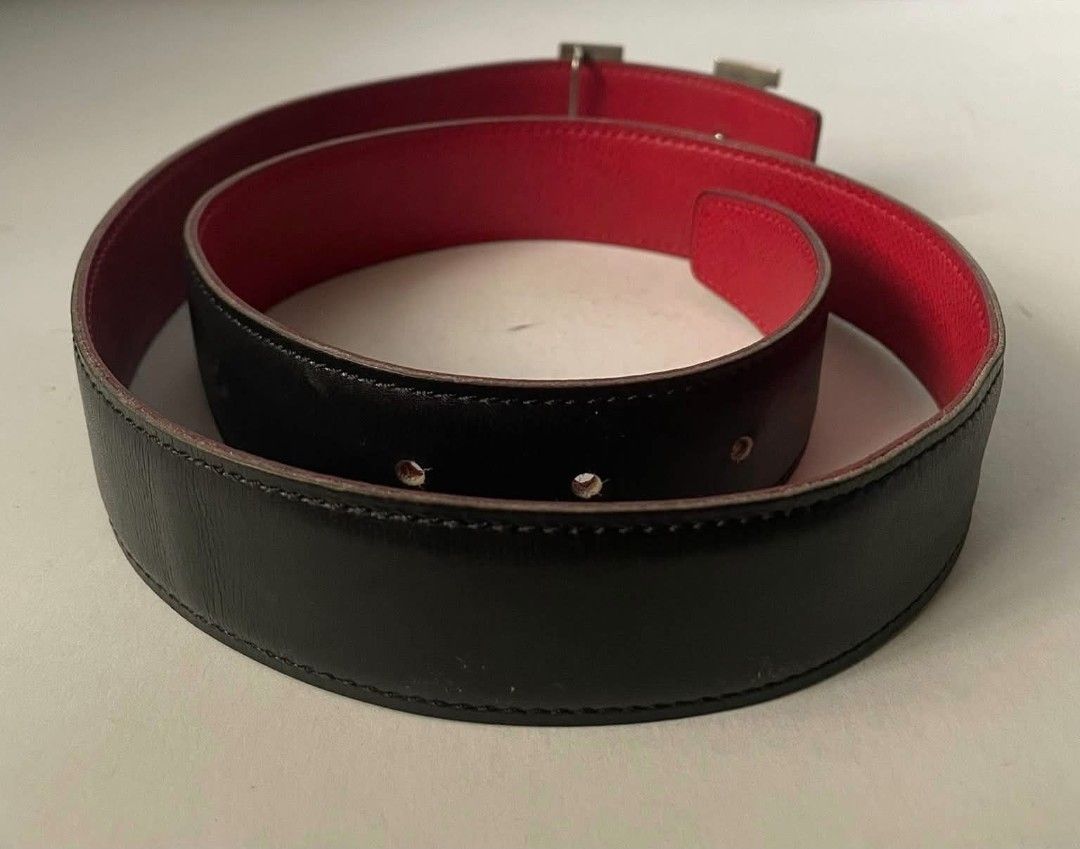 Authentic Hermes Reversible Belt size 75 (Category: Luxury Accessories) located in Pasig City. Submitted by castlescollections (Listing ID 1464874767, Image 2). Description: Preloved Guaranteed Authentic Hermes Belt Reverisble Belt size 75.