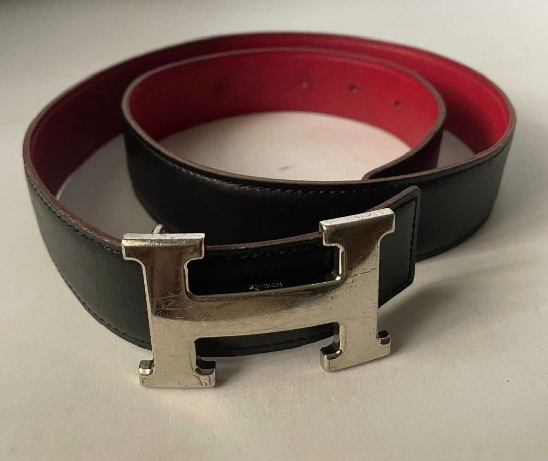 Authentic Hermes Reversible Belt size 75 (Category: Luxury Accessories) located in Pasig City. Submitted by castlescollections (Listing ID 1464874767, Image 1). Description: Preloved Guaranteed Authentic Hermes Belt Reverisble Belt size 75.
