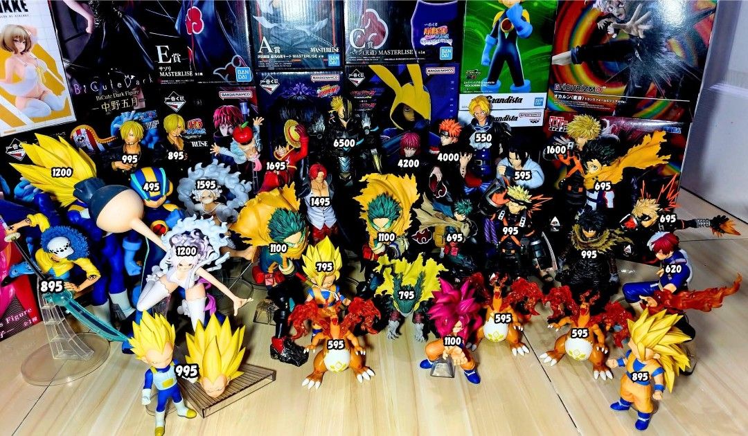 💯AUTHENTIC JAPAN FIGURES💯 (Category: Figurines & Statues) located in Cebu City. Submitted by toystogo0 (Listing ID 1464869027, Image 2). Description: 💸💸PEYDEY SEYL💸💸 ✅Price Posted & pm or comment na lang sa condition 🟢Onhand Pinas 💯1st pic mostly MIB & MISB (few BIB) 💯2nd pic mostly Loose & few BIB.