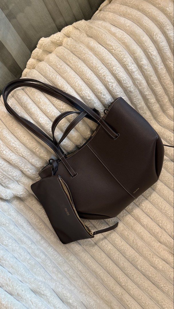 Authentic Polene Cyme Mini Bag (Category: Luxury Bags & Wallets) located in Taguig. Submitted by maliashoppingaccount (Listing ID 1464962572, Image 2). Description: Authentic Polene Cyme Mini With pouch, cards, dustbag, box Good as new 💯 Money back guarantee Add 2k for legitgrails cert Meet up in BGC Shipping via LBC.