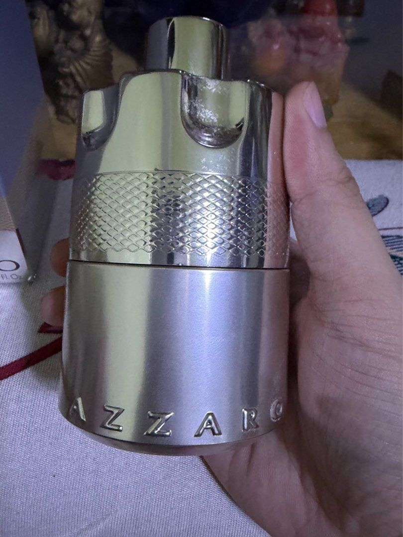 Azzaro Wanted Eau de Parfum 100ml (Category: Fragrance & Deodorants) located in Makati City. Submitted by declutterwithann_ (Listing ID 1464828587, Image 2). Description: Azzaro Wanted Eau de Parfum • Size: 100ml • Used for less than 10 sprays - almost full • Bought from SM Department Store • With receipt as proof of authenticity 📍R.Papa / Bgc, Taguig.