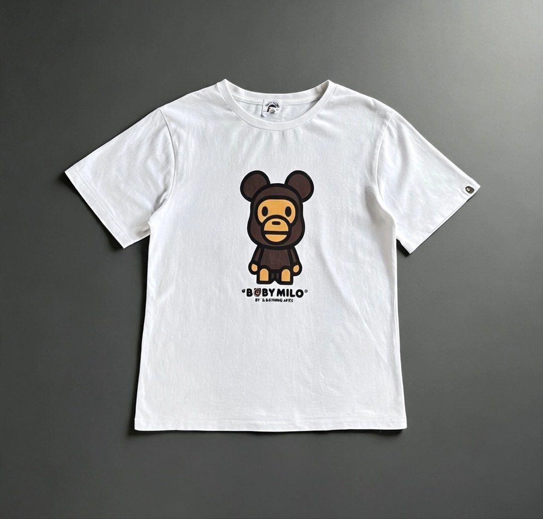 Baby milo (Category: Shirts) located in Manila. Submitted by lardo.599 (Listing ID 1464923198, Image 1). Description: Issue pinhol Condition 9.8/10 Color rate 9.5/10 Dimes 18x24.