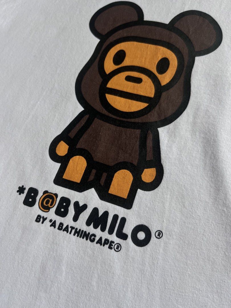 Baby milo (Category: Shirts) located in Manila. Submitted by lardo.599 (Listing ID 1464923198, Image 3). Description: Issue pinhol Condition 9.8/10 Color rate 9.5/10 Dimes 18x24.