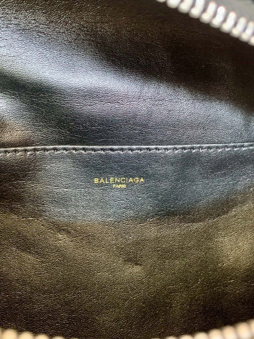 Balenciaga Jacquard Shoulder Bag (Category: Cross-body Bags) located in Davao. Submitted by luxxe_closet (Listing ID 1464773487, Image 3). Description: Japan Surplus source. No code. Naka vintage lampo ang main zipper. B underzip sa back pocket zipper. Needs wash but no major issues.