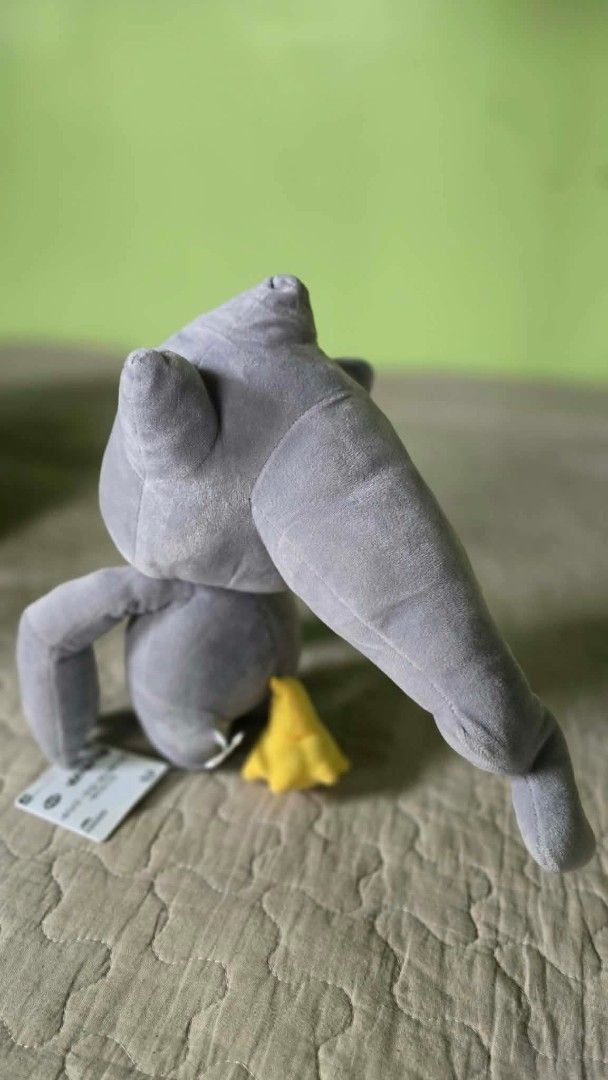 Banpresto Pokémon Yamper Plush Toy (Category: Plushies & Soft Toys) located in Baguio. Submitted by je_ver_lyn16 (Listing ID 1464844141, Image 2). Description: - Authentic Banpresto Yamper plush made by Bandai Spirits (Vietnam) - Features a clean grey body, vibrant yellow tail, and neat embroidered facial details - Comes with official attached tag and sewn-in brand fabric label - Perfect for collection, display, or gifting.
