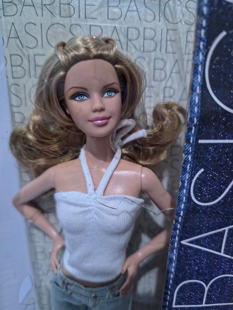 Barbie Basics (Category: Kids Toys) located in Pasig City. Submitted by temerity_16 (Listing ID 1464907999, Image 2). Description: Hearing offers NRFB For serious buyers and collectors only, please. This is a highly sought-after doll with strong collector value. Despite being kept in its original box for over a decade, the doll remains in pristine condition. I kindly ask that you refrain from sending lowball offers. Please make a reasonable offer
