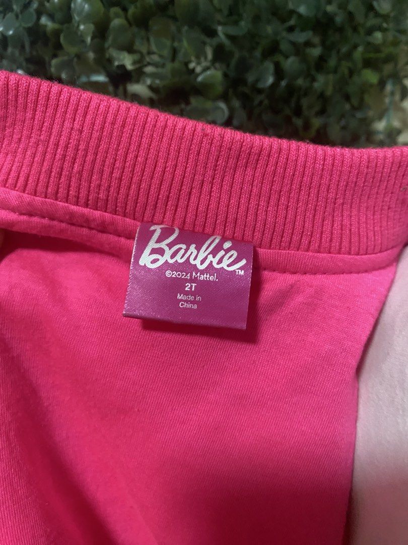 Barbie mattel bomber jacket for kids (Category: Babies & Kids Fashion) located in Manila. Submitted by avathriftedcloset (Listing ID 1464966389, Image 2). Description: .