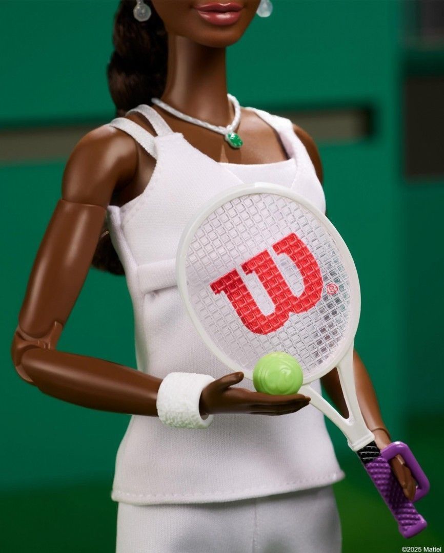 Barbie Venus Williams MTM Doll (Category: Kids Toys) located in Quezon City. Submitted by dekks_sulit (Listing ID 1464819098, Image 3). Description: NRFB. In mint condition. Payment: Gcash Shipping: Gogoxpress, Lalamove or Grab..