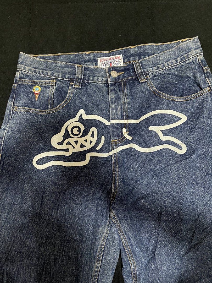 BBC RUNNING DOG (Category: Jeans) located in Muntinlupa City. Submitted by clarencemirones (Listing ID 1464865205, Image 1). Description: BBC RUNNING DOG Waist 34” Length 42” 9hem no issues -drop offer lng highest offer W dm me!.