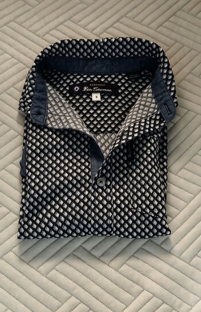 BEN SHERMAN BUTTON-DOWN SHIRT FOR KIDS (Category: Babies & Kids Fashion) located in Tarlac. Submitted by faithfulfinds (Listing ID 1464876383, Image 2). Description: BEN SHERMAN BUTTON-DOWN SHIRT FOR BOYS (GOOD AS BRANDNEW) Super gwapo at pormal tingnan kapag isinuot! Brand: The Original Ben Sherman (Authentic) Condition: Good as brand new (No flaws, mukhang bago) Size: Kasya sa 5-7 taong gulang (Size 6 sa tag) Style: Presko ang tela, maganda ang