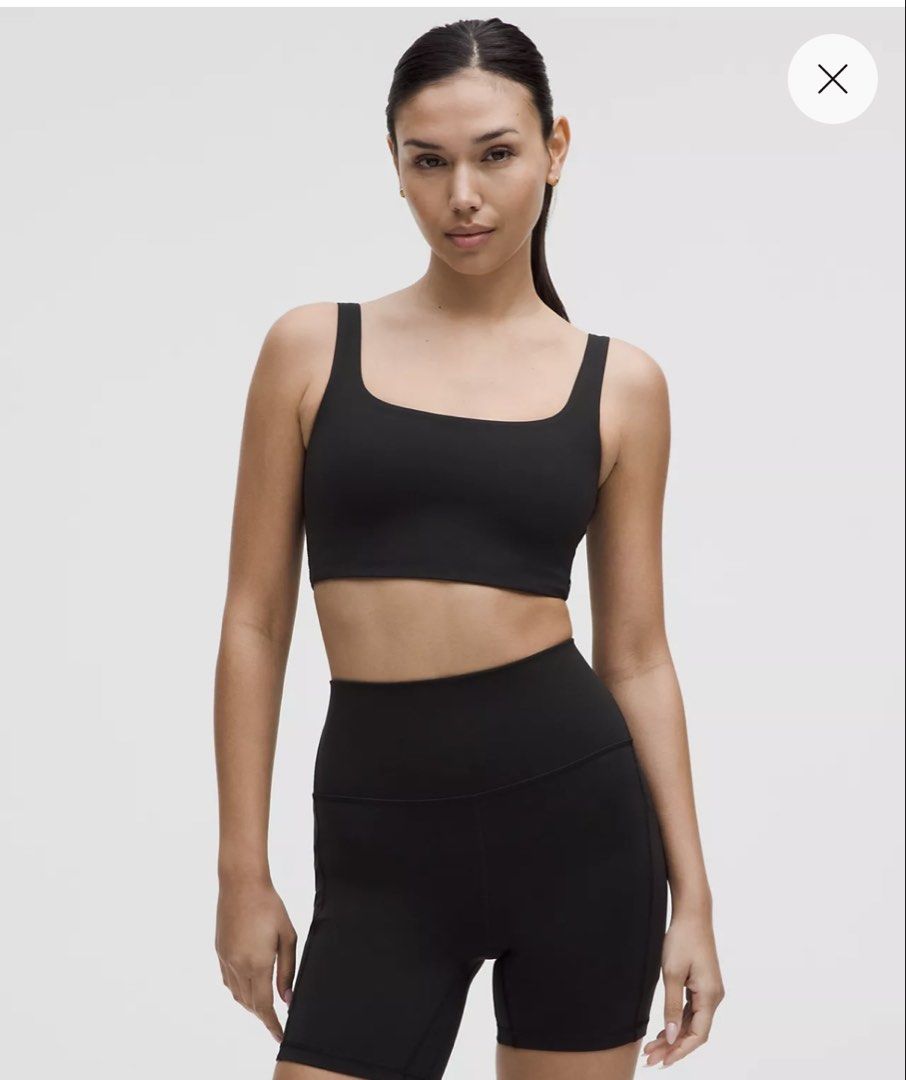 Bend This Scoop and Square Bra Light Support, A-C Cups (Category: Activewear) located in Quezon City. Submitted by clothesforsale000 (Listing ID 1464968864, Image 1). Description: - Brand: Lululemon - Item: Bend This Scoop and Square Bra - Color: Black - Size: XXS/XS - Condition: Brand new with tags (BNWT) - Reversible design: Scoop neck on one side, square neck on the other - Fabric: Super stretchy and buttery soft.