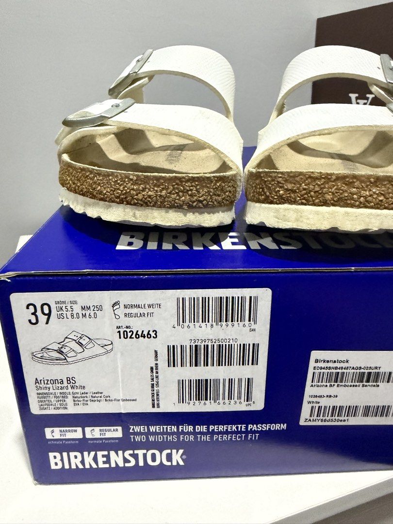 Birkenstock Arizona (Category: Flats & Sandals) located in Cebu City. Submitted by caseypie.cebuph (Listing ID 1464879859, Image 2). Description: Peloved Birkenstock •Used only a few times because I ordered the wrong size. •Original bought this at Zalora •No issues •What you see is what you get •Size:39 •Rfs: need to declutter 📍For meet up only (within cebu) 🚚Outside cebu can ship via J&T / LBC.