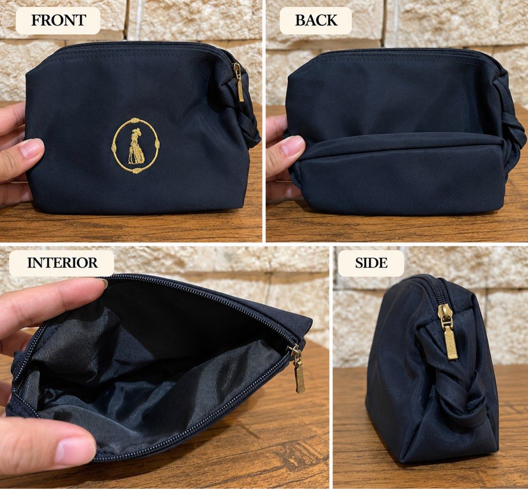 black cosmetic or notion pouch (Category: Purses & Pouches) located in San Fernando. Submitted by dntjapansurpluselyu (Listing ID 1464839332, Image 1). Description: .