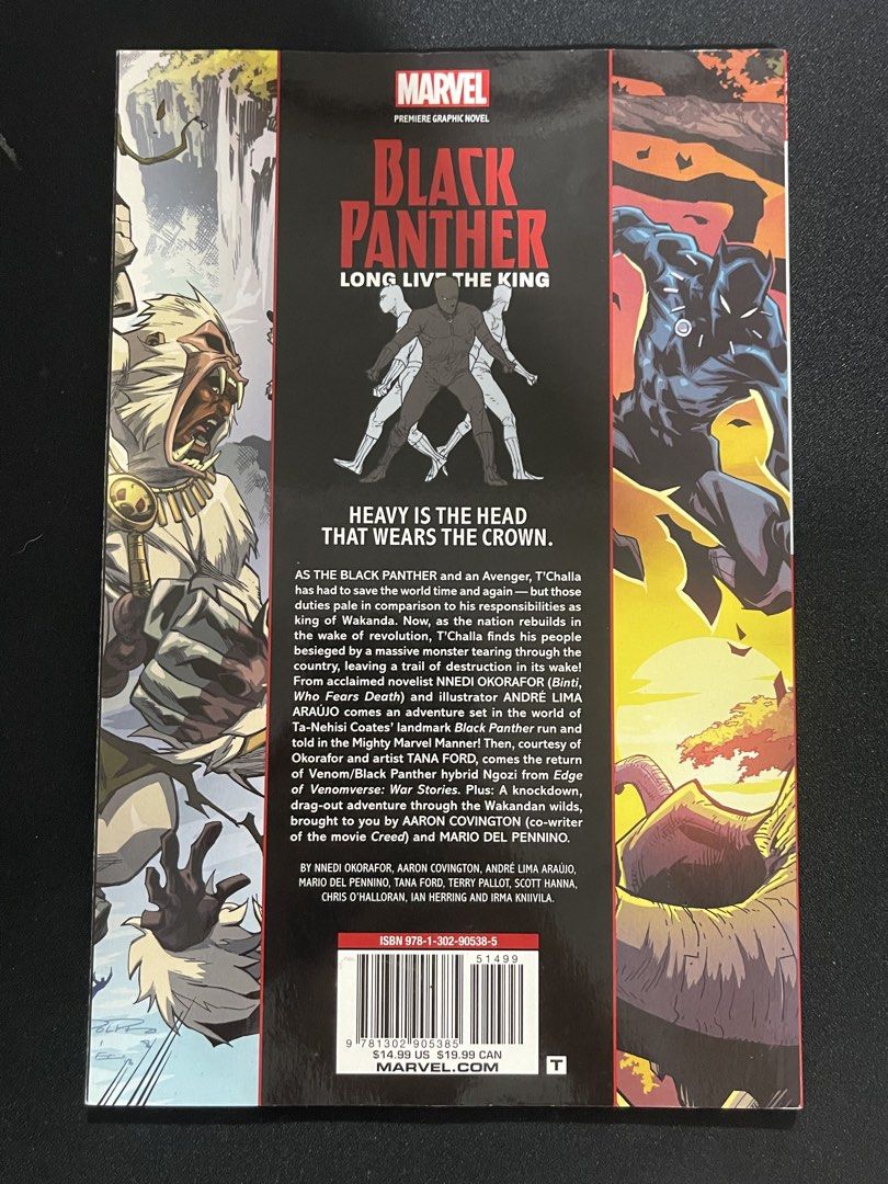 Black Panther (Category: Comics & Manga) located in Paranaque City. Submitted by _bellethings (Listing ID 1464894181, Image 2). Description: In good condition MOP: GCash, Maribank MOD: Lalamove, J&T Parañaque .