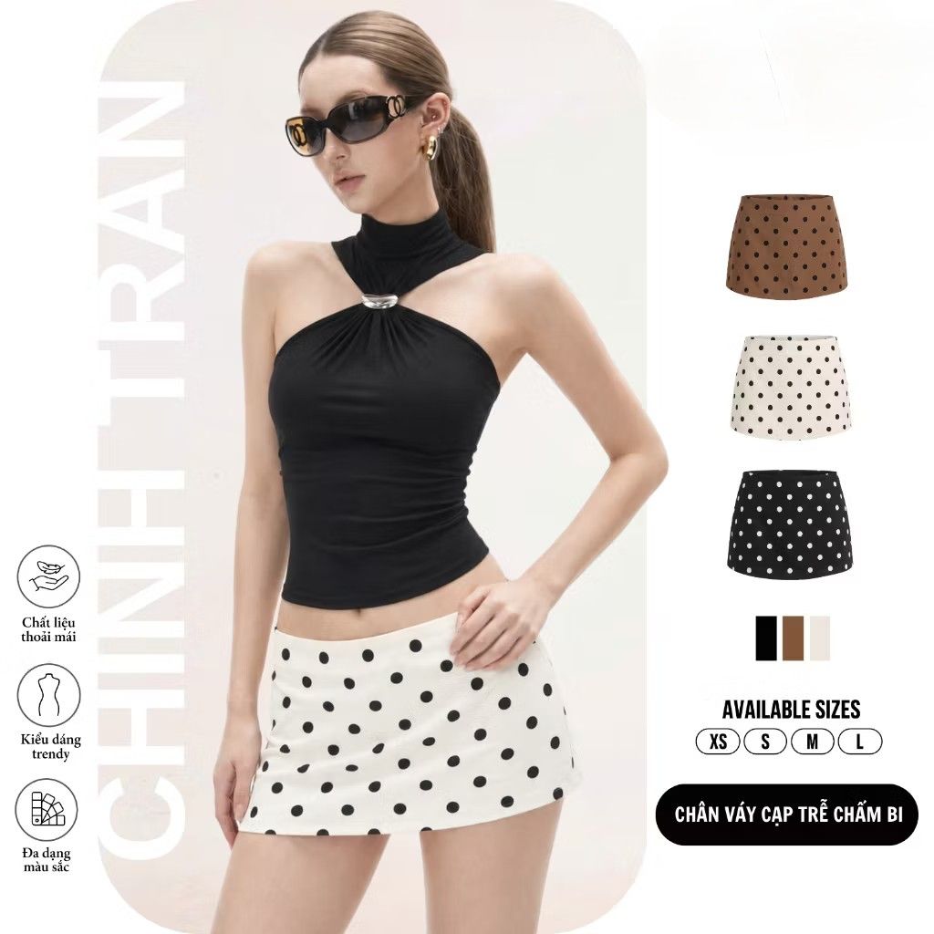 BLACK Polka Dot Mini Skirt Short Skort (with inner lining) (Category: Skirts) located in Cavite. Submitted by lovegoodco. (Listing ID 1464945675, Image 2). Description: READ DESCRIPTION: FIRST TO PAY, YOURS. What you see is what you will really get. Kung anong nakikita mo yun mismo makukuha mo sa tagalog. When worn & lowballers will not be entertained. • Double material quality •BLACK color only, as posted •Limited sizes available 📍 Dasmariñas, 