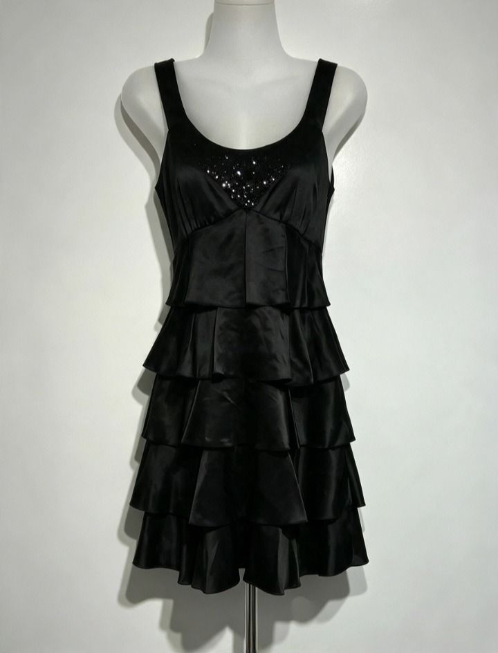 Black Sequin Tiered Dress (Category: Dresses) located in Calapan. Submitted by jyka12345 (Listing ID 1464686480, Image 1). Description: .