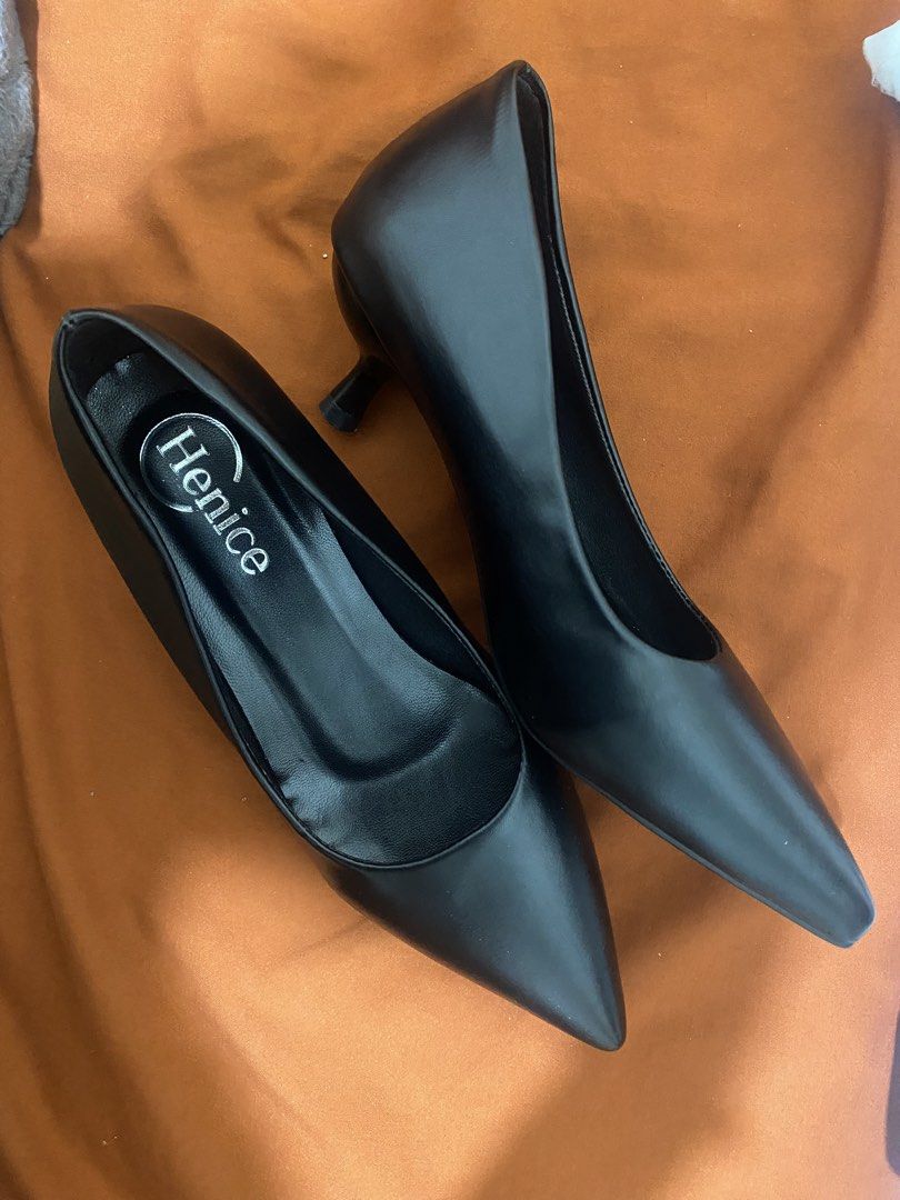 Black Stiletto (Category: Sandals) located in Rizal. Submitted by closetsalebyk (Listing ID 1464783124, Image 2). Description: Only used once. Still has a box.