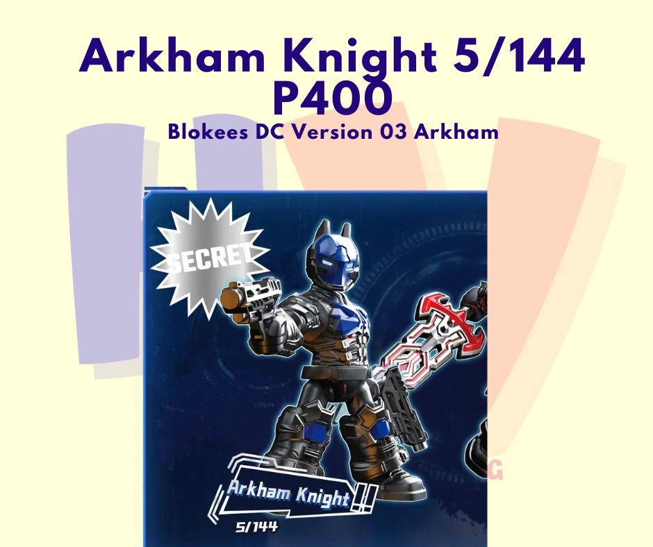 Blokees DC Heroes Defender Version 2 and 3 (Category: Figurines & Statues) located in Pasig City. Submitted by havtrading (Listing ID 1464866646, Image 1). Description: Blokees DC Heroes Defender Version 2 and 3 📌 identified only/ bnew 📌 same day delivery via grab or lalamove 📌 pick up location PASIG 📌 PRICES: check photo caption 📌Mode of payment COD/ BDO/ GCASH/ MAYA/BPI/ COD within metro manila only use grab/lalamove pabili service 📌 Cros