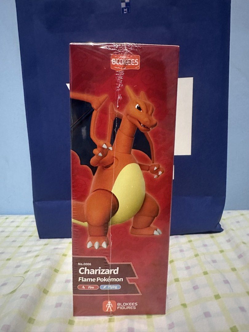 Blokees Pokémon Charizard Figure No.0006 (Category: Figurines & Statues) located in Vigan. Submitted by yunsoop (Listing ID 1464896054, Image 3). Description: - OG Price: 1,099 - Character: Charizard (No.0006) - Blokees Pokémon Classic Edition CV-L - Prologue of Adventure - Condition: Brand new, sealed in box .