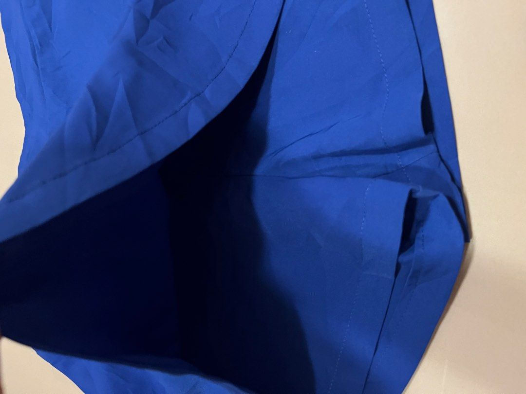 Blue Skort with Silver Ring Detail (Category: Skirts) located in Koronadal. Submitted by keenpenguin_6af0c6 (Listing ID 1464904671, Image 2). Description: Silver metal ring attached near the waistband on the left side. Smooth fabric with a clean hem. Great for casual outings or sports like tennis. Easy to pair with crop tops or t-shirts. Clean inside with neat stitching..