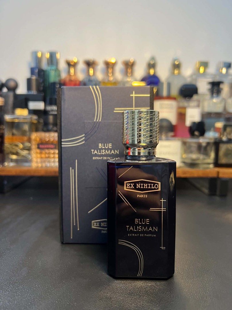 Blue Talisman Extrait 100 ml (Category: Fragrance & Deodorants) located in Manila. Submitted by declutterfrags (Listing ID 1464807572, Image 1). Description: 90-95 / 100 ml.