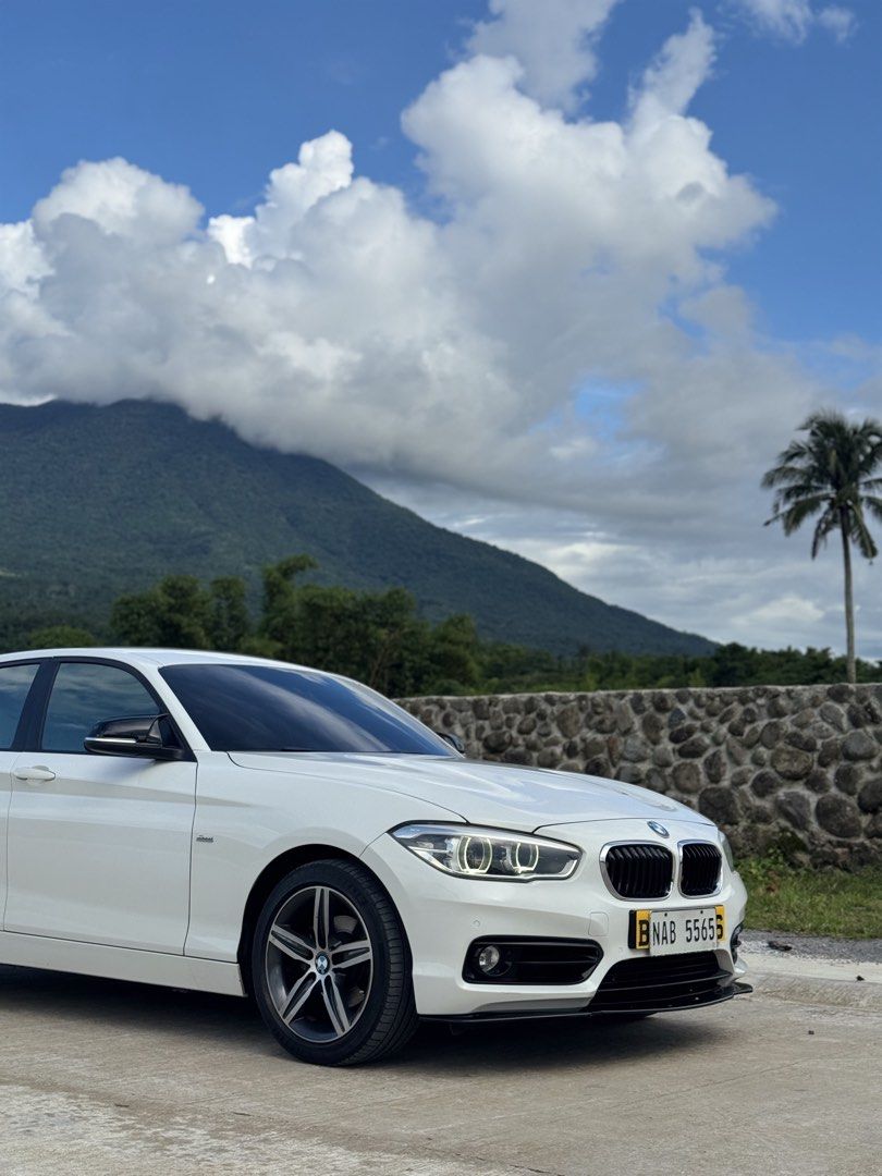 BMW 118i 5-Dr (A) (Category: Used Cars) located in Caloocan City. Submitted by kolands (Listing ID 1464924154, Image 3). Description: BMW 118i 2017 Sport line Automatic 60k odo 1.5 twin turbo 17 inch BMW alloy rims with run flat tires Rear-wheel drive 8-speed steptronic automatic Ice cold Ac New brake pads Msport sidemirror, bumperchin & ducktail Led foglights Newly detailed interior & exterior Clean and well maintained unit Perfect daily luxury 