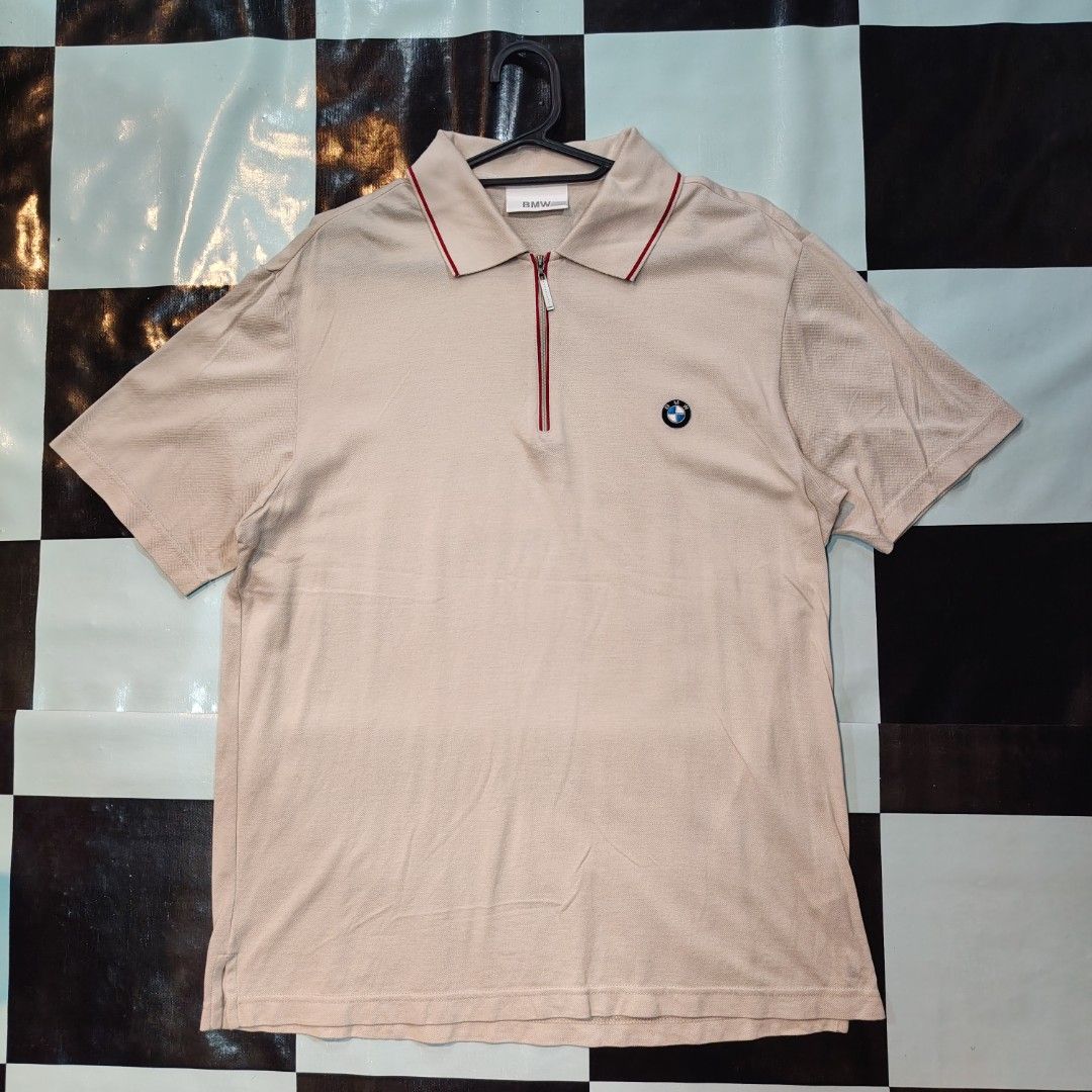 BMW Polo Shirt (Category: Tshirts & Polo Shirts ) located in Leyte. Submitted by thrift_by_nblza (Listing ID 1464914250, Image 1). Description: BMW Polo Shirt Official Merch Size Medium 20 x 27 Non issue.