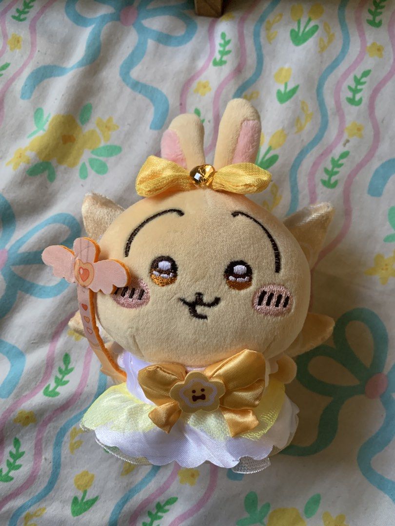 BOOTLEG MAGICAL CHIIKAWA USAGI KEYCHAIN PLUSH (Category: Plushies & Soft Toys) located in Tarlac. Submitted by thrice.closet (Listing ID 1464857262, Image 1). Description: *not authentic/bootleg *has minor flaws.