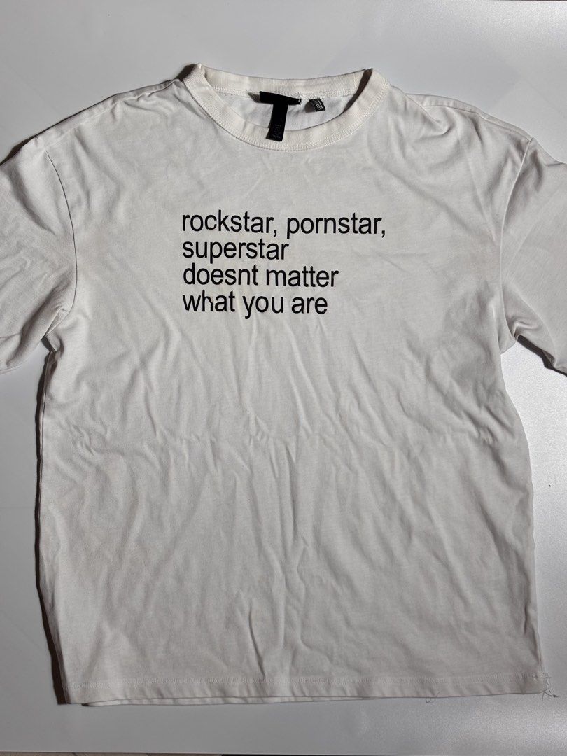 "boys in the better land" (Category: Tshirts & Polo Shirts ) located in Calamba. Submitted by twstwrld (Listing ID 1464887004, Image 1). Description: this is custom shirt 22x27 h&m tag.