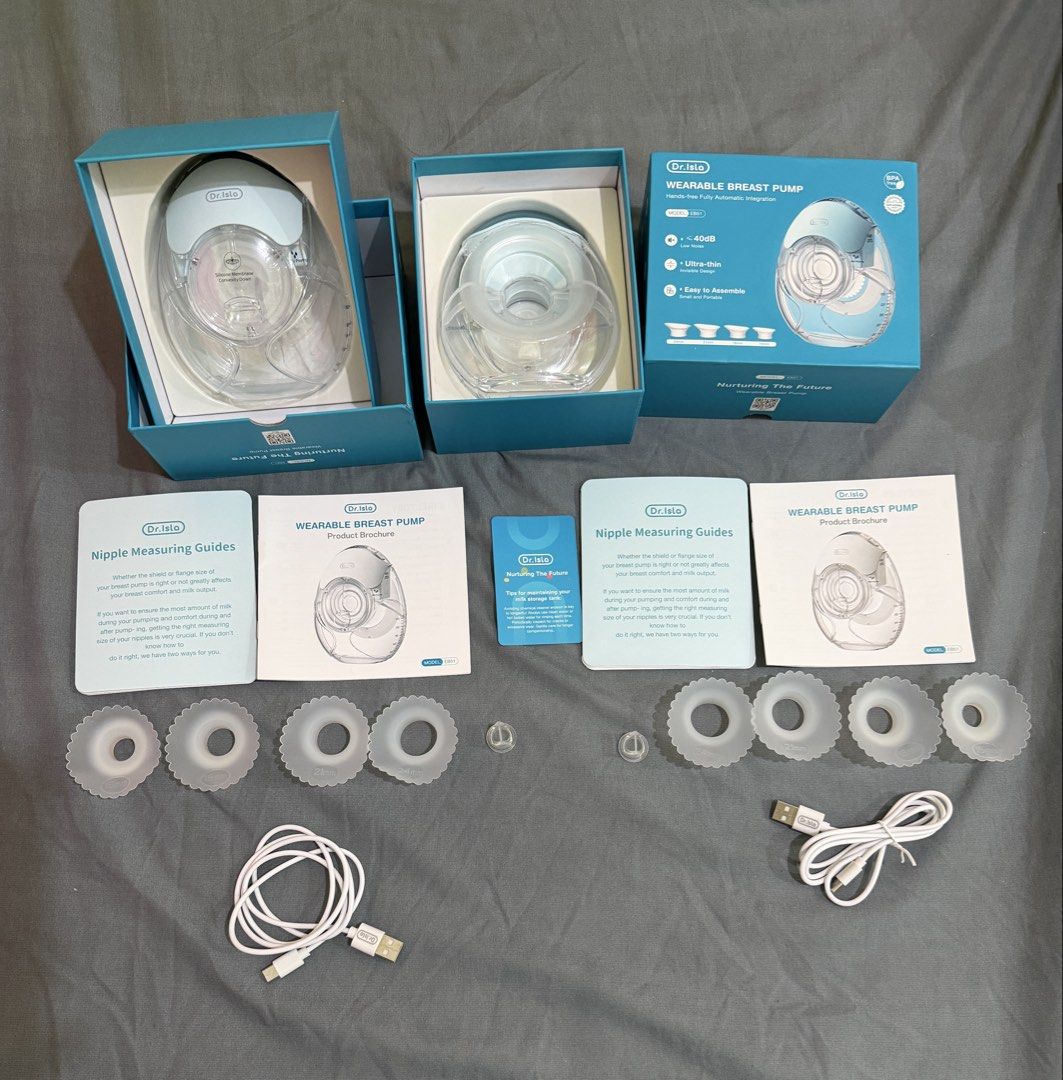 Breast Pump with freebies (Category: Breastfeeding & Bottle Feeding) located in Lingayen. Submitted by heyleaathena (Listing ID 1464932983, Image 2). Description: Used twice only Complete accessories With free storage milk bag.